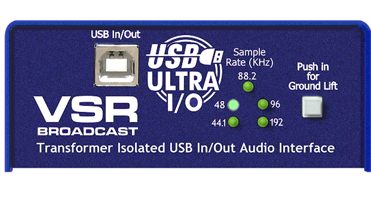 ARX Launches USB Ultra I/O VSR Broadcast Pro Audio Interface