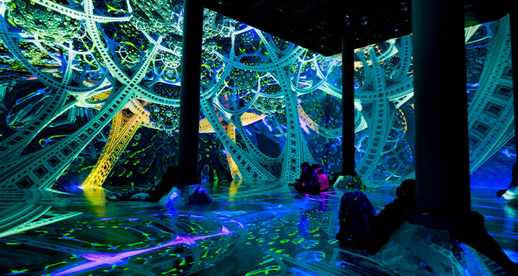 barco l acoustics artechouse