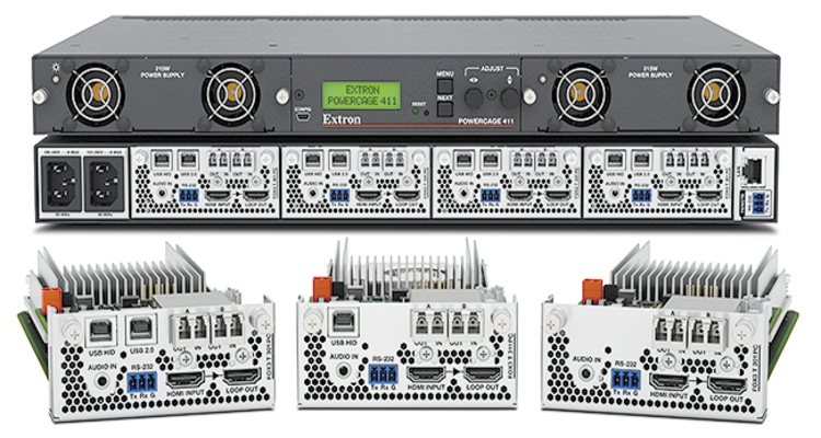 Extron Launches PowerCage 411 Series