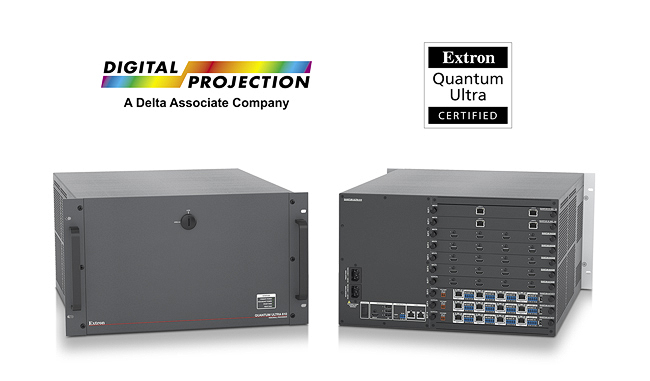 Extron Announces Digital Projection’s Radiance LED Achieves Quantum Ultra Videowall Systems Certification