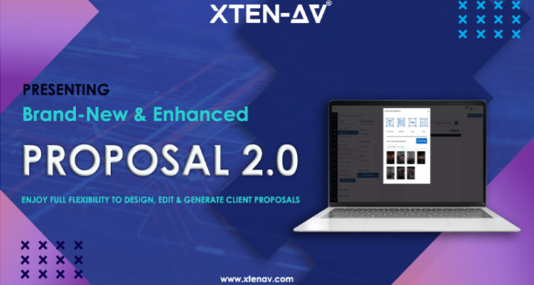 XTEN-AV Upgrades Cloud-Based Platform With Proposal 2.0