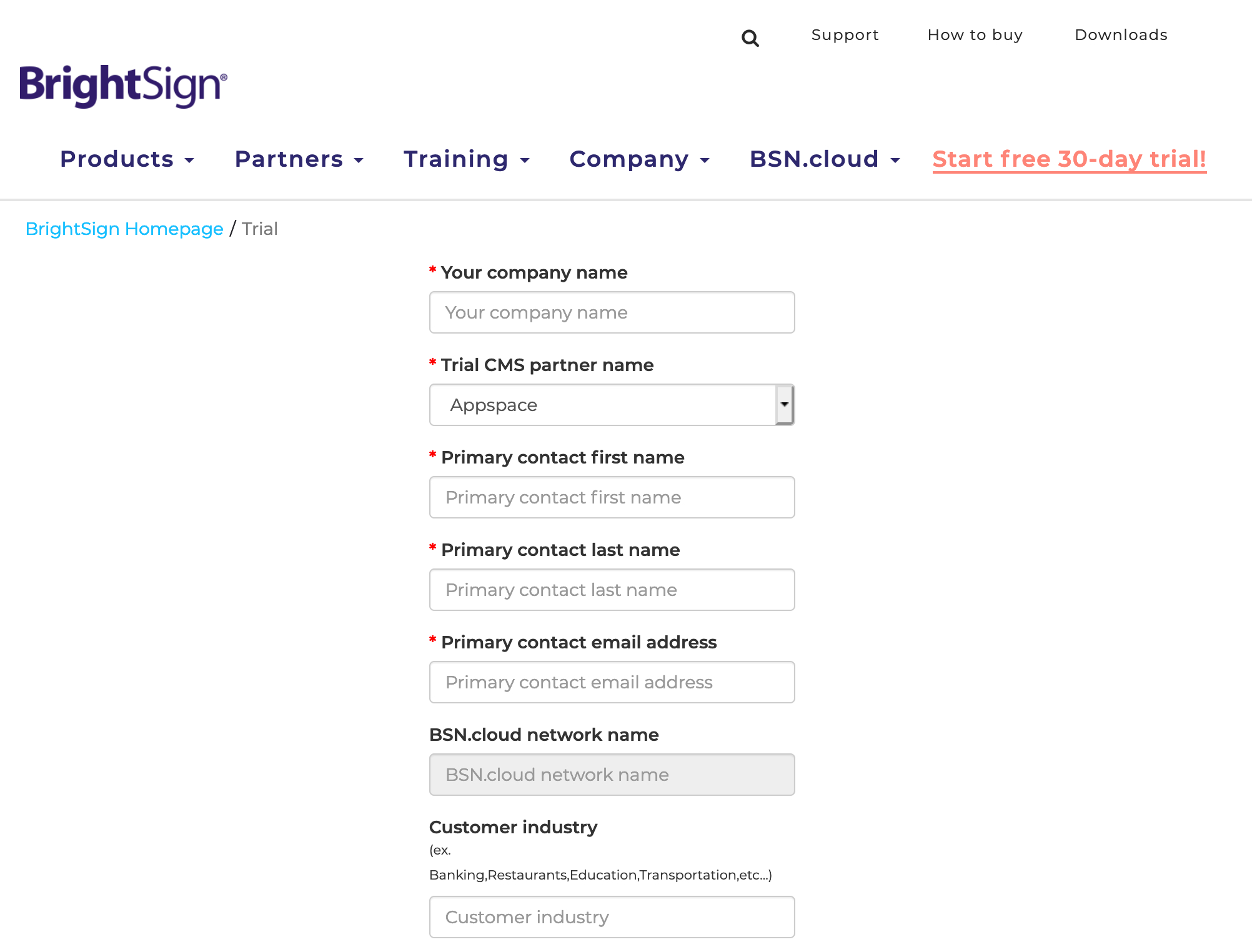 BrightSign CMS Integration