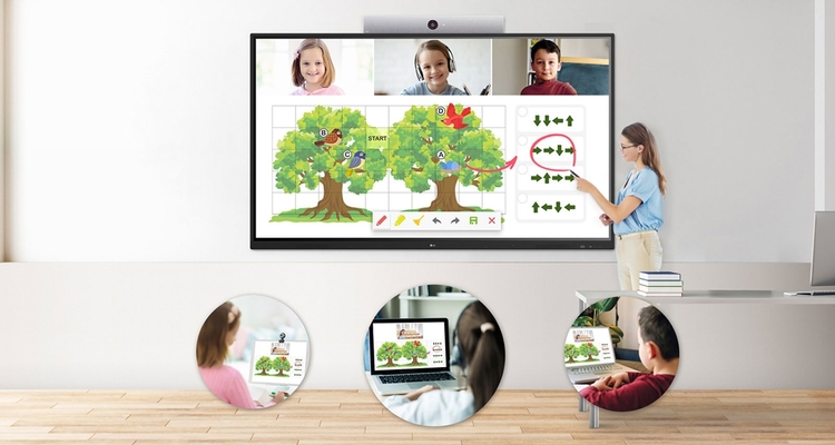 LG Business Solutions Releases TR3DJ Interactive Display Series for K-12 Collaboration