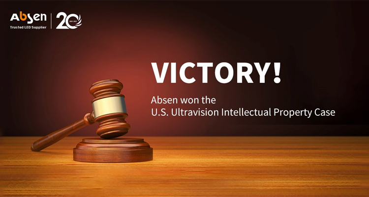 Absen Wins Jury Verdict Against Ultravision In Patent Infringement Lawsuit