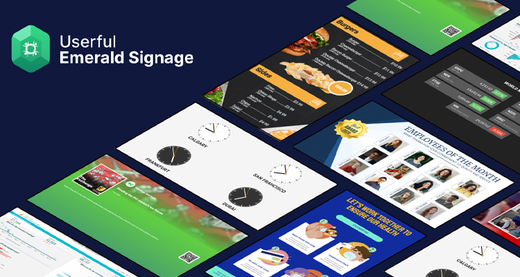 Userful Corporation Releases New ‘Emerald Signage’ Application