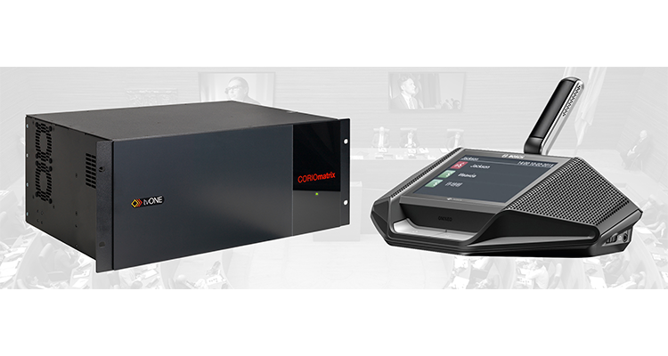 tvONE CORIOmatrix Video Switching Router Now Integrate With Bosch Conferencing Systems