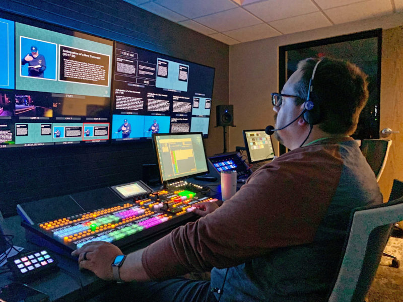Dunwoody Baptist Church Upgrades Worship Center With FOR-A Switcher, Router