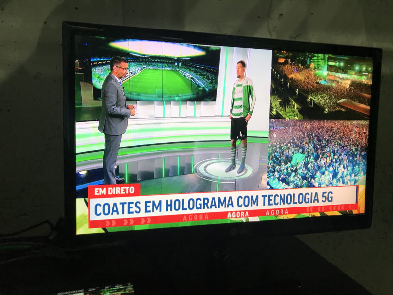 TVU Networks Technology Uses in Portugal’s First 5G Football Game
