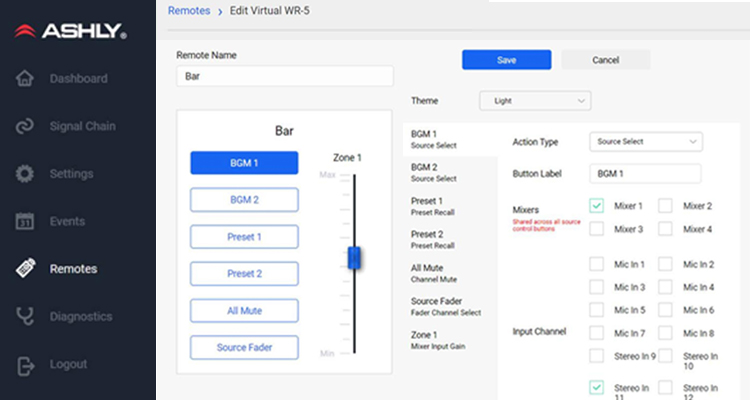 Ashly Audio Updates AquaControl Software Suite With Virtualized WR-5 Remote