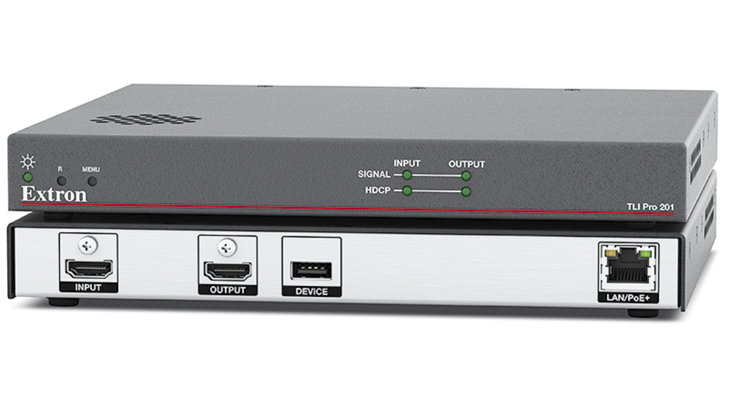 Extron Introduces the TLI Pro 201 TouchLink Interface