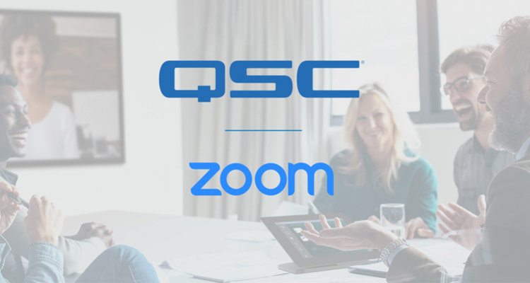 QSC Debuts Zoom-Certified Meet Room Solution