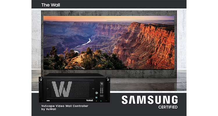 Samsung Creates Video Wall Processor Certification, Names VuWall as First Manufacturer to Achieve It