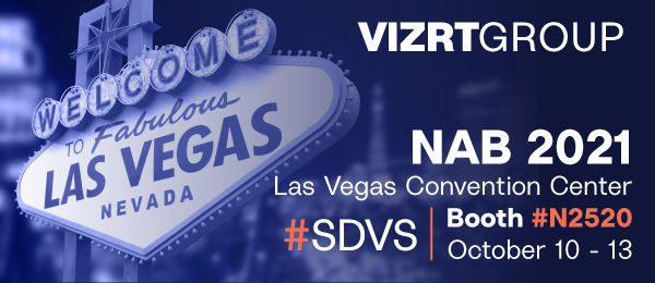 Viva Las Vegas! Vizrt Group Brings Software Defined Visual Storytelling Back to NAB