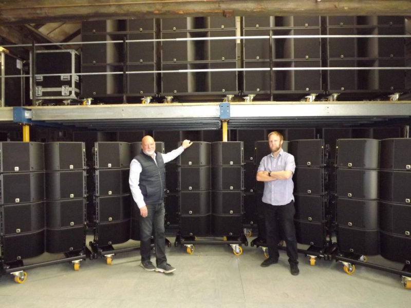 Stage Audio Services/Tour-Tech Ltd Bring First L-Acoustics K3 System to the UK