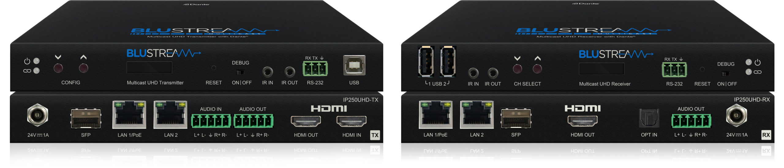 Blustream IP250UHD TX RX Blustream IP250UHD TX RX