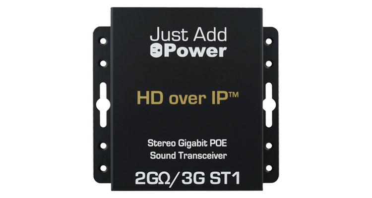 Just Add Power Will Debut New ST1 Sound Transceiver at CEDIA Expo 2021