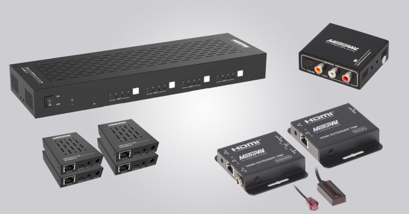 MetraAV Introduces New Audio and Hdmi Extenders at CEDIA Expo