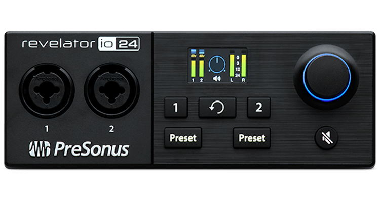 PreSonus Revelator io24 USB C audio interface