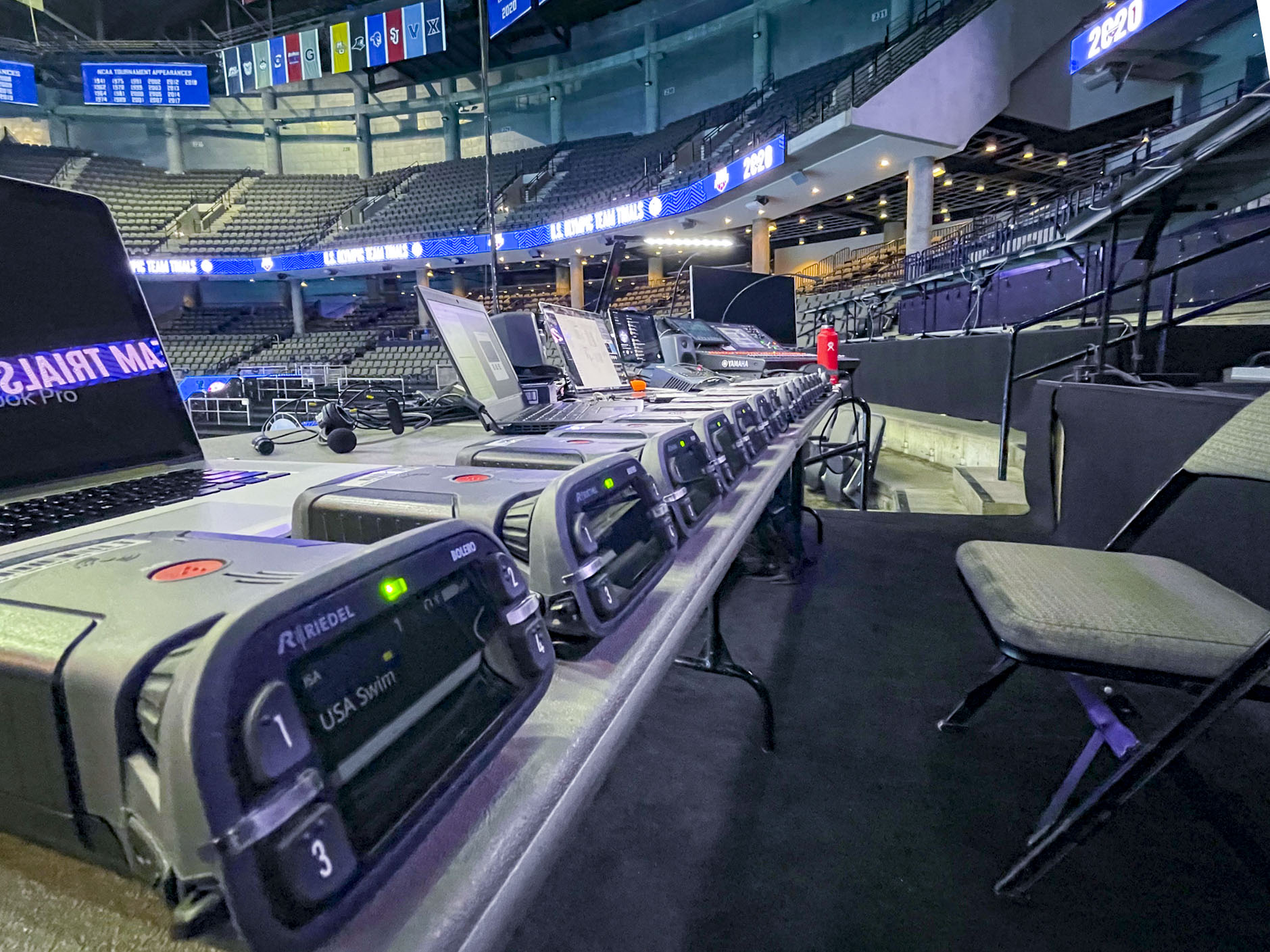 Riedel Artist Bolero Intercom Systems U.S. Swim Trials Dodd Technologies 1 Riedel Artist Bolero Intercom Systems U.S. Swim Trials Dodd Technologies 1