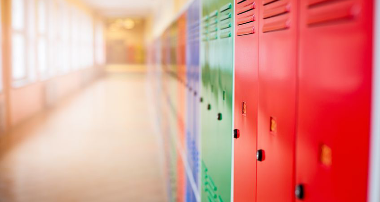 lockers at school