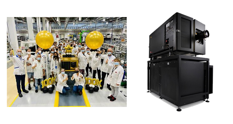 Barco Celebrates Production of 100,000 Digital Cinema Projectors