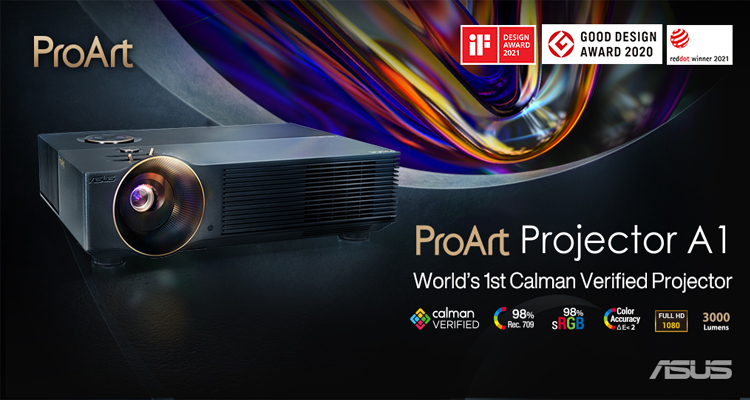 Portrait Displays Releases Calman Verified ASUS ProArt Projector A1