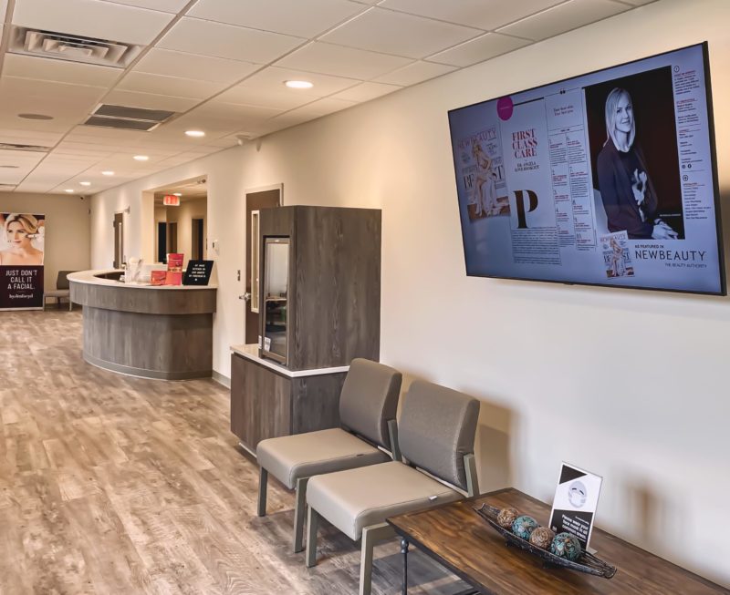 Carousel Digital Signage Transforms Marketing Communications Vision for SIA Dermatology