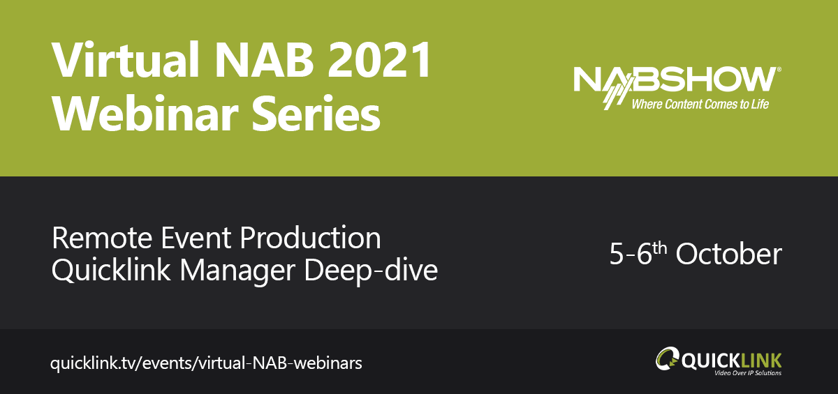 Virtual NAB21 webinars