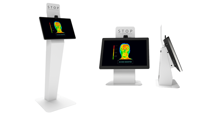 irvine temperature screening kiosks