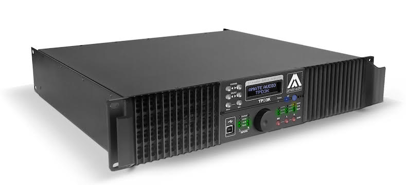 Amate Audios TPD3K 2.1 Processing Amplifier Offers More Space-Saving Power and Control in Installations