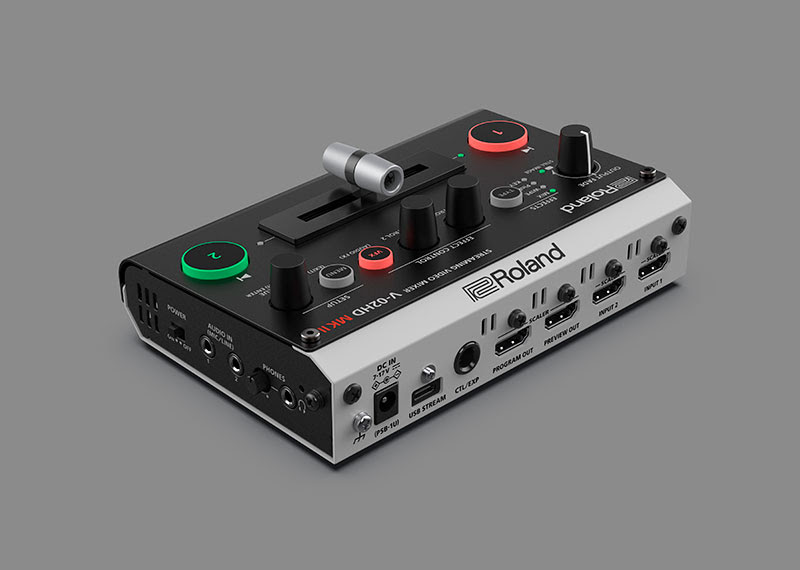 Roland Announces V-02HD MK II Streaming Video Mixer