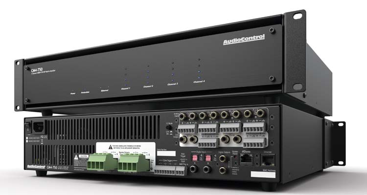 AudioControl Intros 3 CM Series Amplifiers With Optional Dante Audio Networking