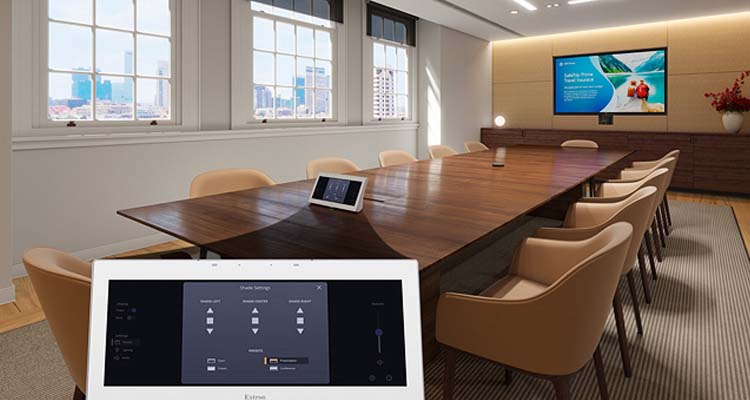 Extron and Somfy Partner to Integrate AV and Environmental Controls