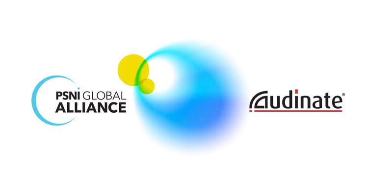 PSNI Global Alliance Adds Audinate as Global Preferred Vendor Partner