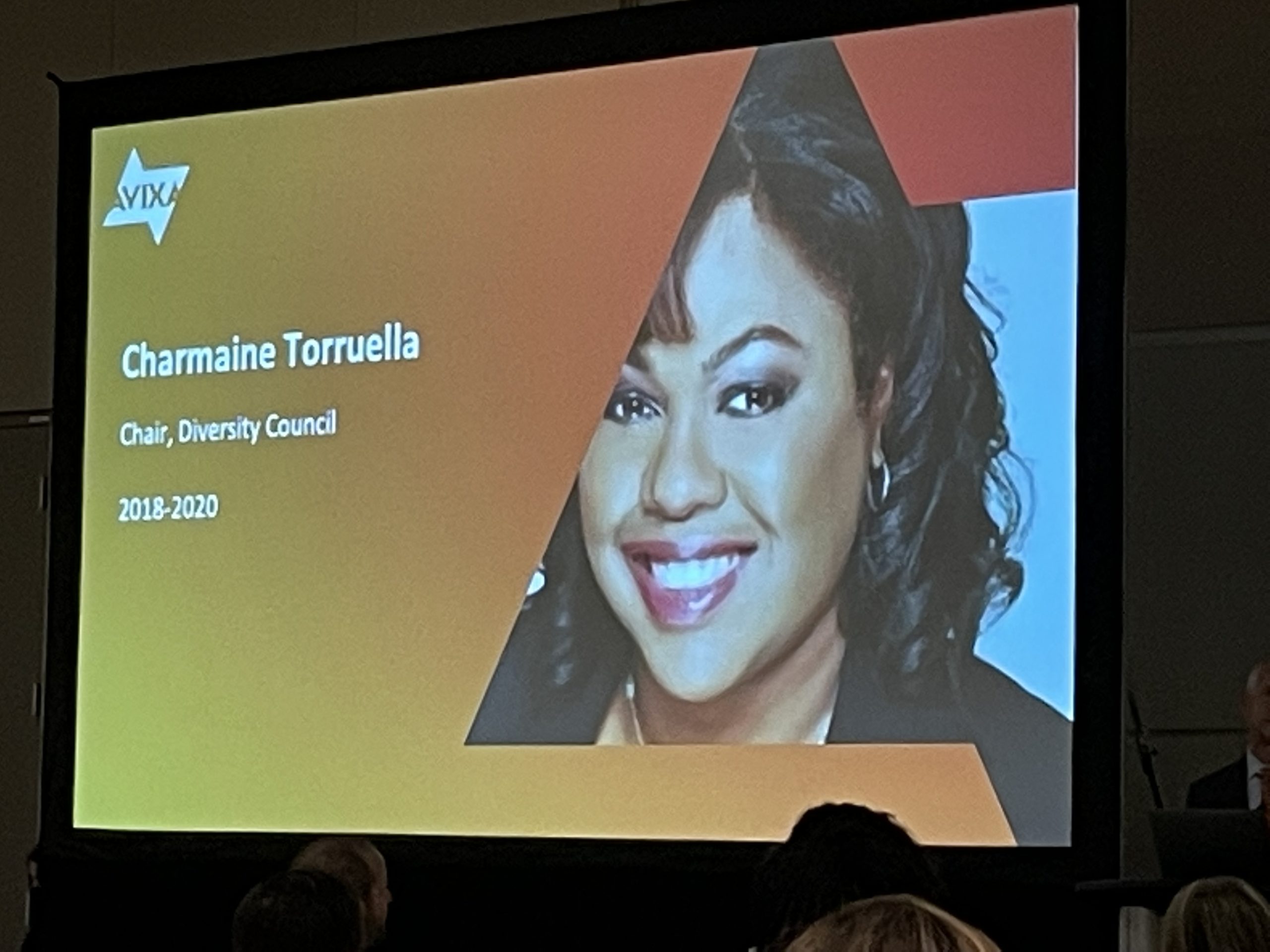 Charmaine Torruella was recognized for her work with the AVIXA Diversity Council at InfoComm 2021 Charmaine Torruella was recognized for her work with the AVIXA Diversity Council at InfoComm 2021