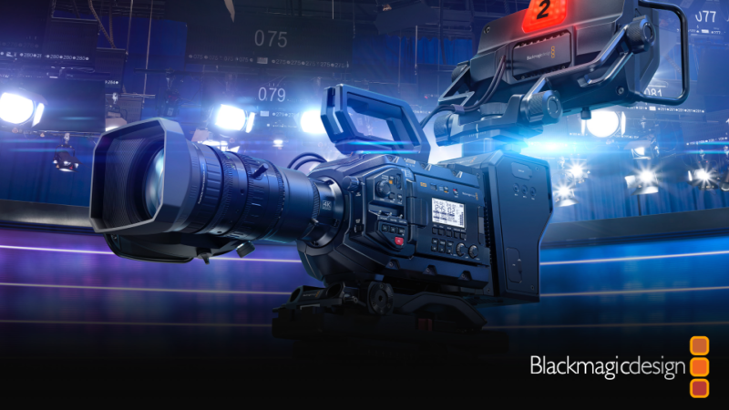 Blackmagic Design Announces New Blackmagic URSA Broadcast G2