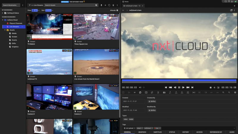 nxtedition Introduces nxt|cloud to Assist with Consolidated Production and Playout Platform