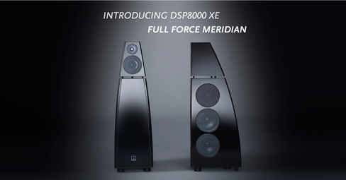 Meridian Announces Next Generation DSP8000 XE Digital Active Loudspeaker