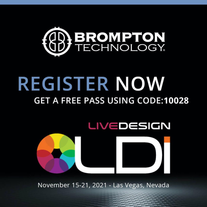 Brompton Technology to Showcase HDR at LDI 2021
