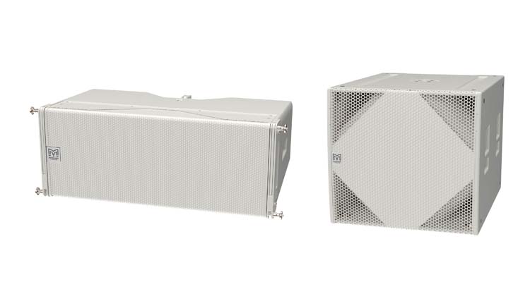 Martin Audio Releases White Option for WPS Line Array System, Includes SXC118