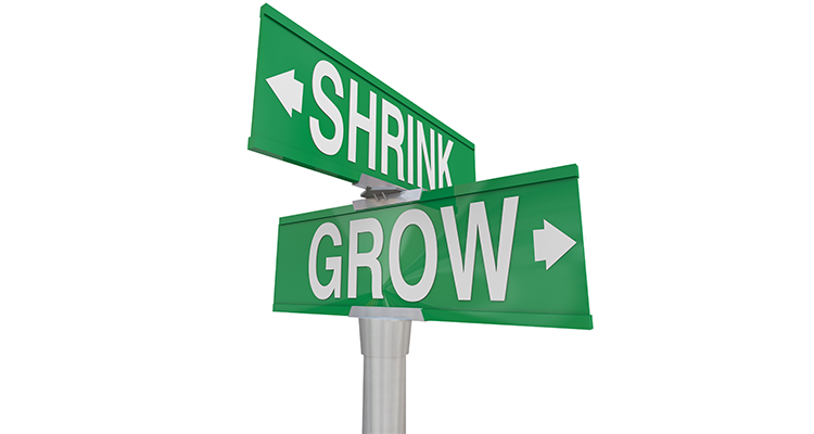 shrink grow graphic