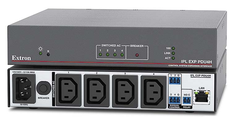 Extron Now Shipping Power Management Solution for Small, Medium AV Systems