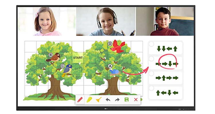 LG Business Solutions Intros 2022 LG CreateBoard Interactive Displays for Educational Use