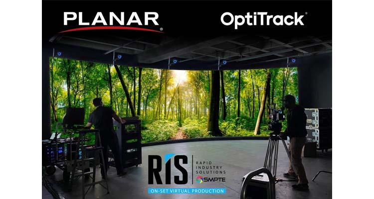 Planar and OptiTrack Join Advisory Board for On-Set Virtual Productions Initiative