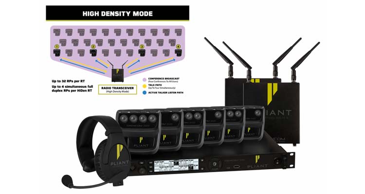 Pliant Technologies CrewCom v1.10 Update.