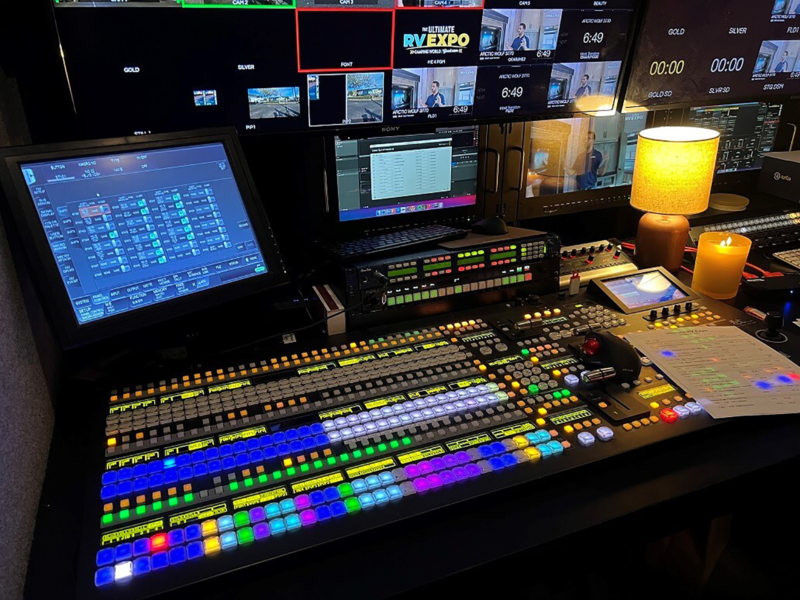 FOR-A Corporation’s HVS-2000 Video Switcher Installed in Custom Media Solutions’ Broadcast Production Truck