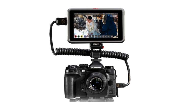 ATOMOS’ NINJA V and NINJA V+ Now Supports Apple ProRes RAW Over HDMI For OM-1 MFT Camera