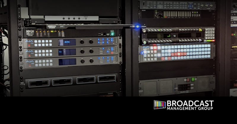 AJA Technology Chosen by Broadcast Management Group for Live Studio Install