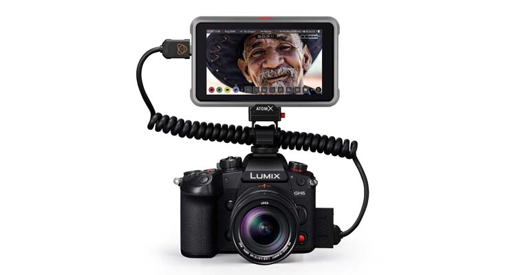 ATOMOS’ NINJA V and NINJA V+ Now Supports Panasonic LUMIX GH6