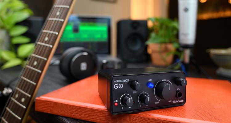 PreSonus Launches AudioBox GO Portable In-home Recording Interface – rAVe [PUBS]